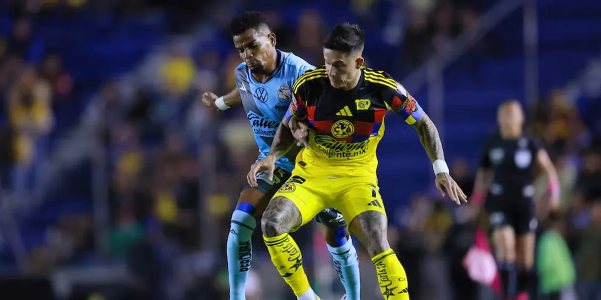 América vence a Puebla con gol agónico y escala al segundo lugar de la tabla