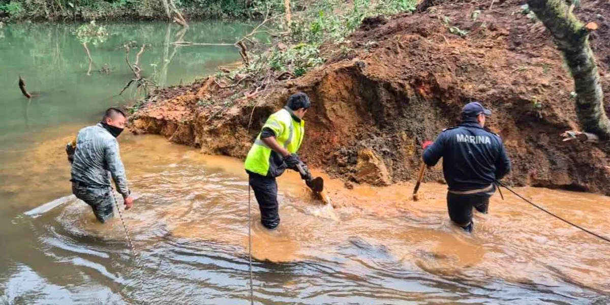 Liberan agua de represa en Puga, Huauchinango; disminuyó riesgo de inundación