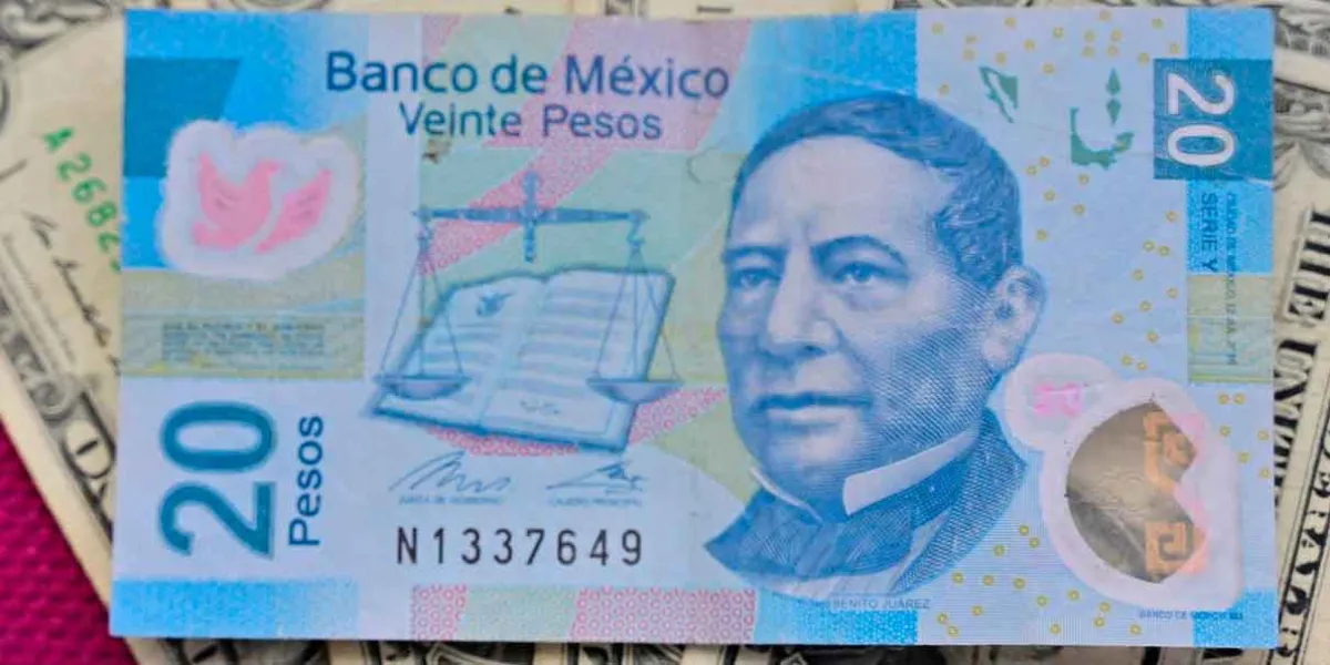 Banxico retira los billetes de 20 pesos con Benito Juárez: seguirán siendo válidos hasta su retiro total