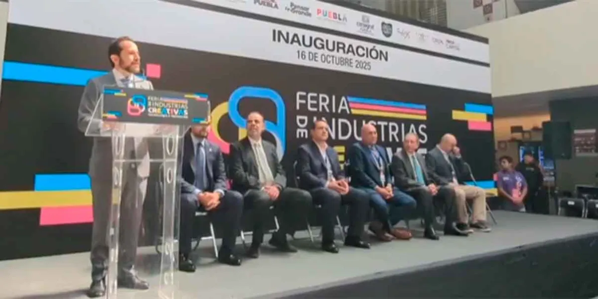 Feria de Industrias Creativas 2025 posiciona a Puebla como polo de innovación tecnológica 