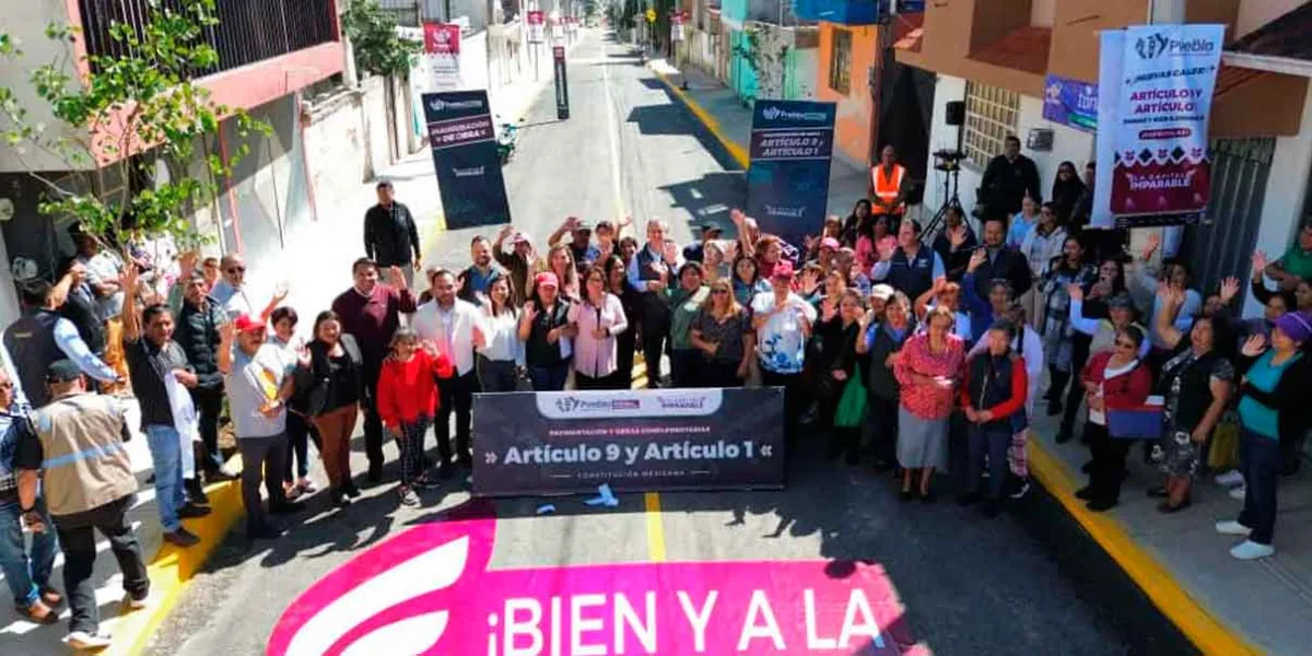 Fortalece Pepe Chedraui infraestructura vial en la colonia Constitución Mexicana