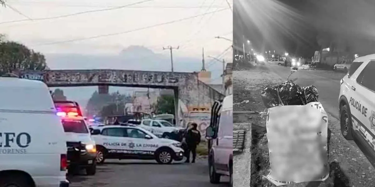 Hallan a dos hombres embolsados, un asalto bancario y un cadáver en el río Alseseca