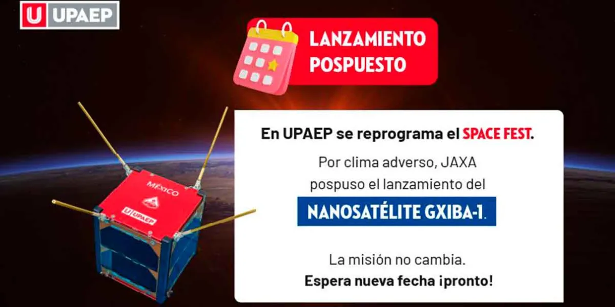 Retrasan lanzamiento de la nave HTV-X1 y del nanosatélite mexicano Gxiba-1