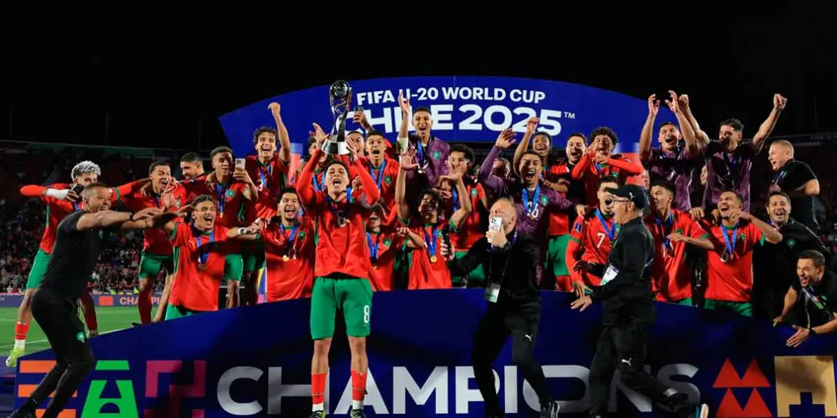 Marruecos hace historia: campeón mundial Sub 20 tras vencer a Argentina en Chile