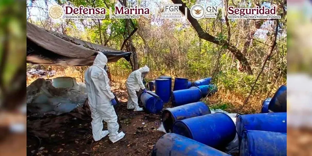 Operativo en Sinaloa: decomisan más de 500 kilos de metanfetamina y miles de pastillas de fentanilo en Culiacán 