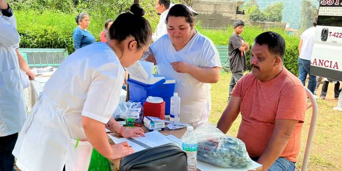Permanente jornadas de salud en el municipio de Huauchinango