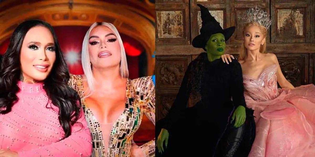 Un mágico mensaje sorprende a Las Perdidas: Ariana Grande y Cynthia Erivo las invitan al evento de Halloween de Wicked