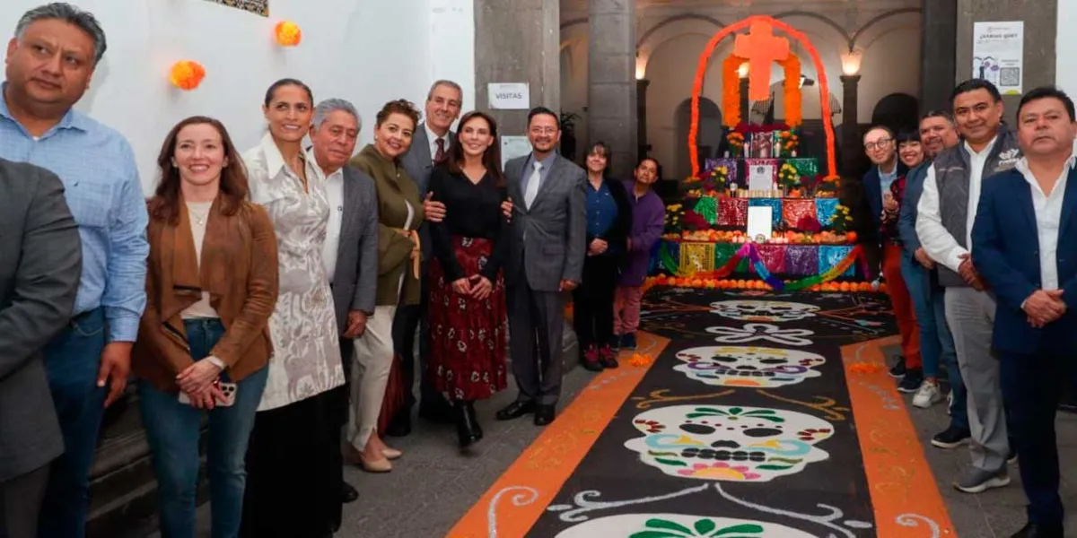 Chedraui invitó a disfrutar del tapete monumental y ofrenda del Palacio Municipal