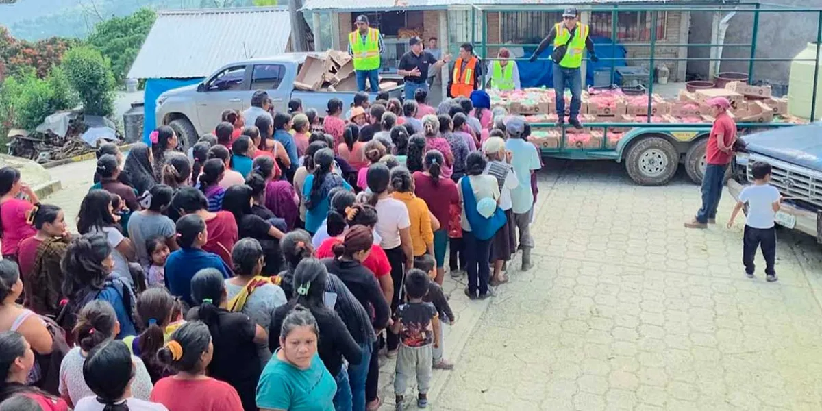 Apoyos, empatía y solidaridad permanente a los damnificados de Huauchinango