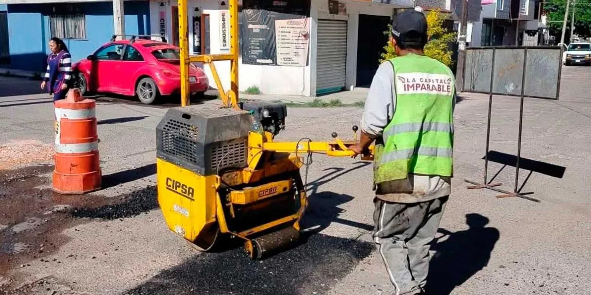 Gobierno de la ciudad avanza con más de 197 mil baches tapados