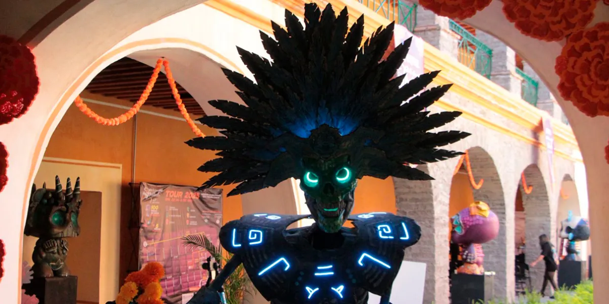 Puebla albergará el Festival “Me Lleva la Huesuda” 2025 con calaveras monumentales y arte contemporáneo