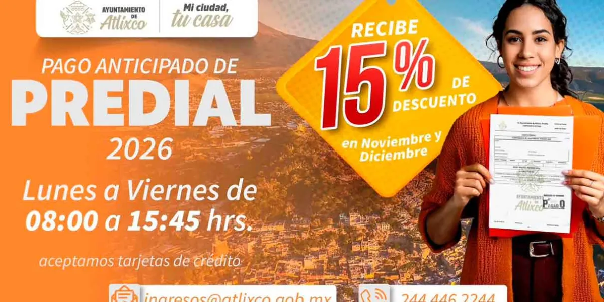 Ariadna Ayala anunció descuento del 15% por pago anticipado del PREDIAL 2026