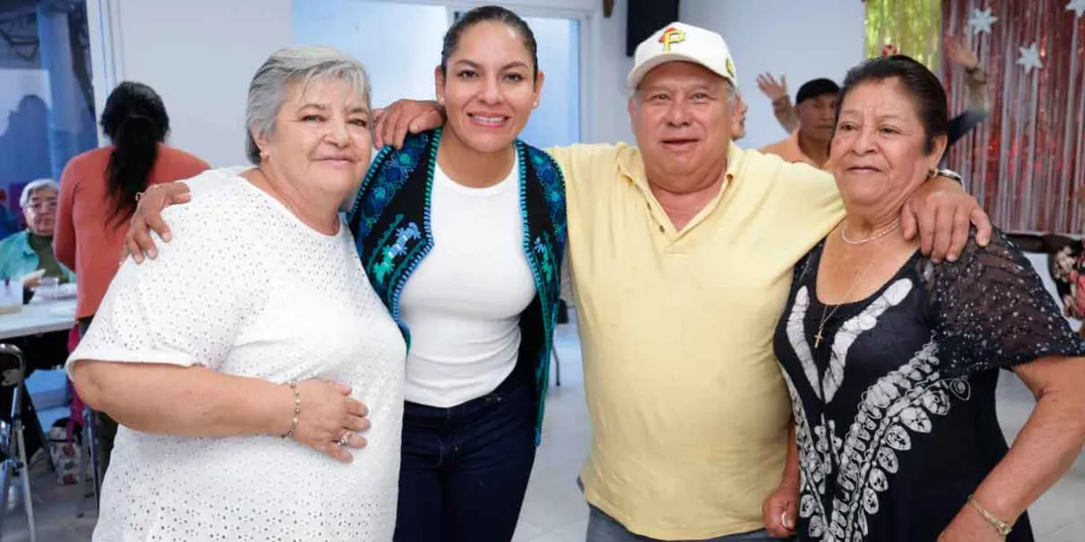 Entrega Lupita Cuautle la rehabilitación de la Estancia de Día de San Andrés Cholula