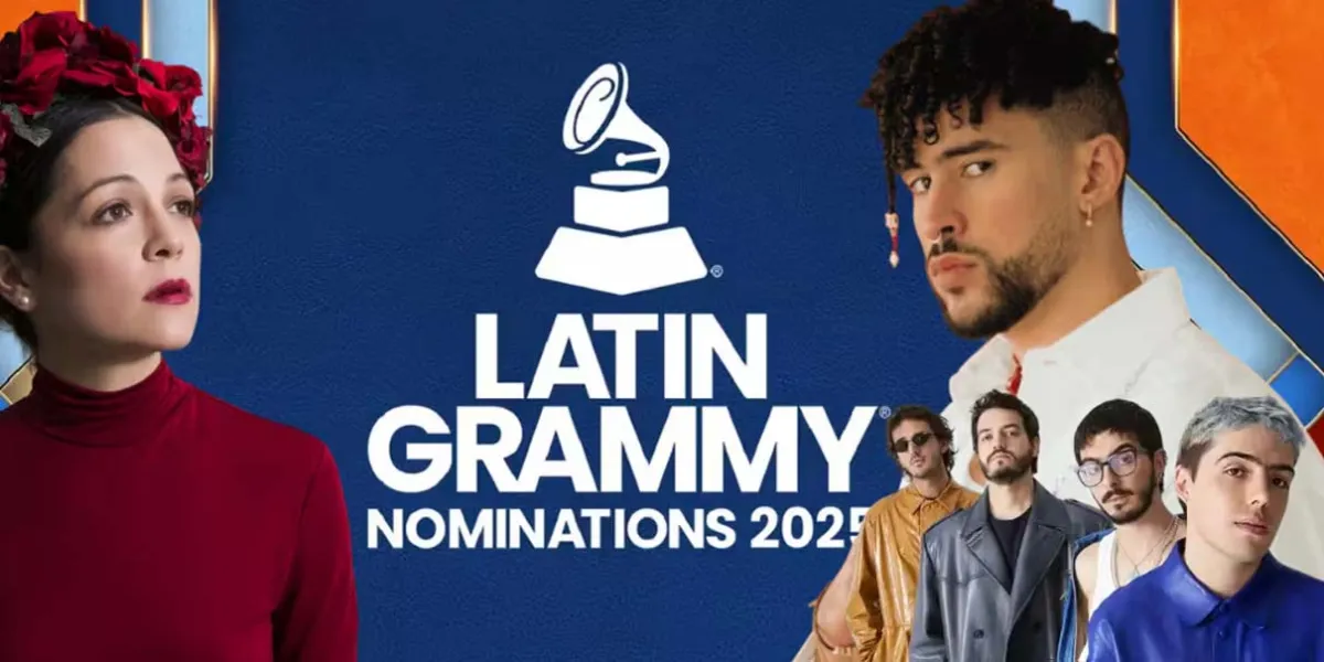 Latin Grammy 2025: Bad Bunny, Natalia Lafourcade y Rauw Alejandro lideran nominaciones
