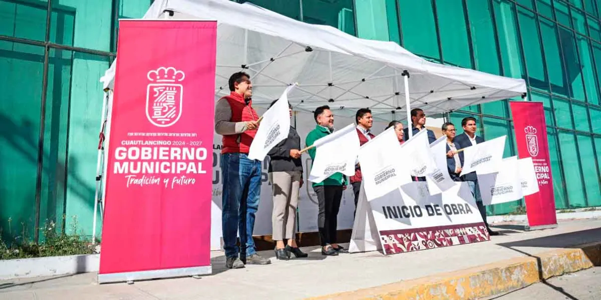 Omar Muñoz inicia obra de modernización del Complejo Integral de Servicios (CIS)