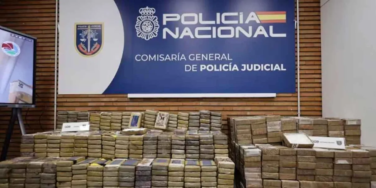 Desmantelan en España la supuesta oficina del CJNG: 20 detenidos y toneladas de droga incautada