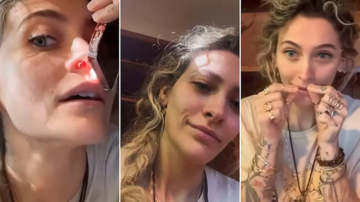 Paris Jackson muestra las secuelas de su adicción y lanza un mensaje de prevención contra las drogas
