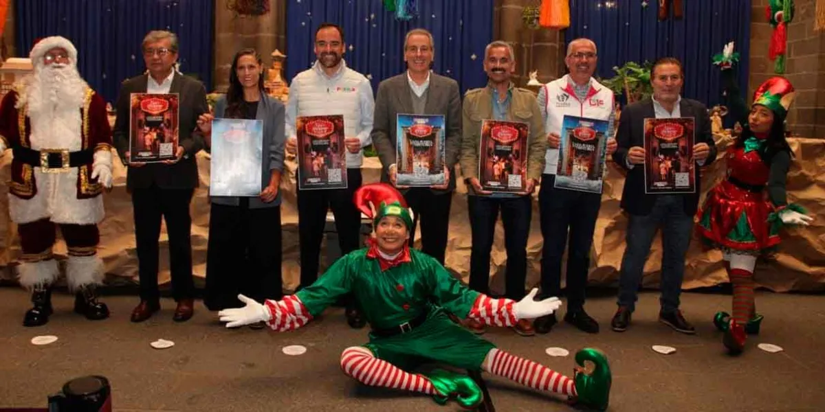 Presenta Pepe Chedraui actividades de Vive la Navidad en Puebla 2025
