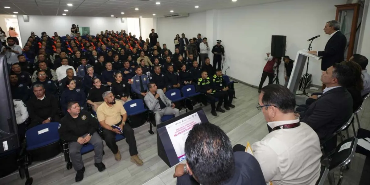Puebla recibe a 46 policías para curso nacional de acreditación en la SSC