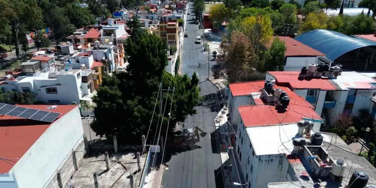 Supervisa Gobierno de la Ciudad rehabilitación vial en la colonia Fovissste San Roque