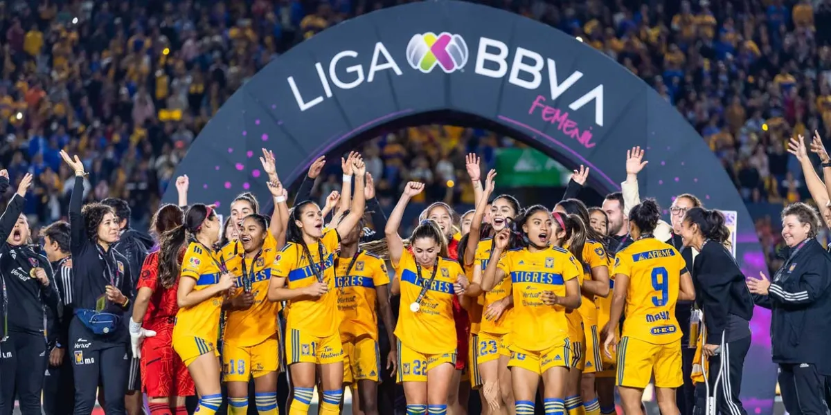 Tigres consigue su séptimo título de Liga MX Femenil; América y Villacampa caen nuevamente en la final