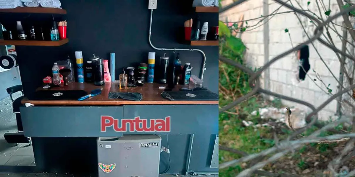 Tercer robo con el mismo método en Texmelucan: saquean la “Barbería Reyes”