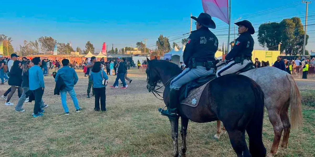 Operativo interinstitucional permite saldo blanco en el Tecate Comuna 2025 en San Andrés Cholula