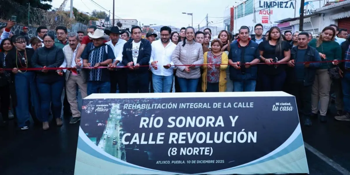 Ariadna Ayala fortalece infraestructura urbana con rehabilitación de Río Sonora