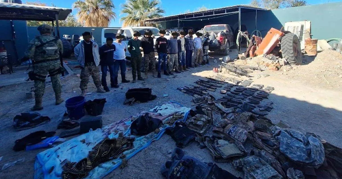 Cae célula criminal en Chihuahua: detienen a “02” y aseguran arsenal en Aldama