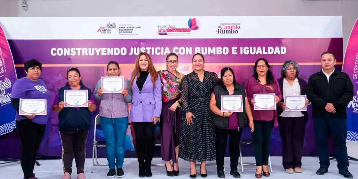 Impulsa San Andrés Cholula acciones integrales para la autonomía y seguridad de las mujeres