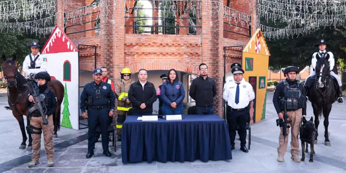 Inicia Operativo de Seguridad Guadalupe - Reyes en San Andrés Cholula