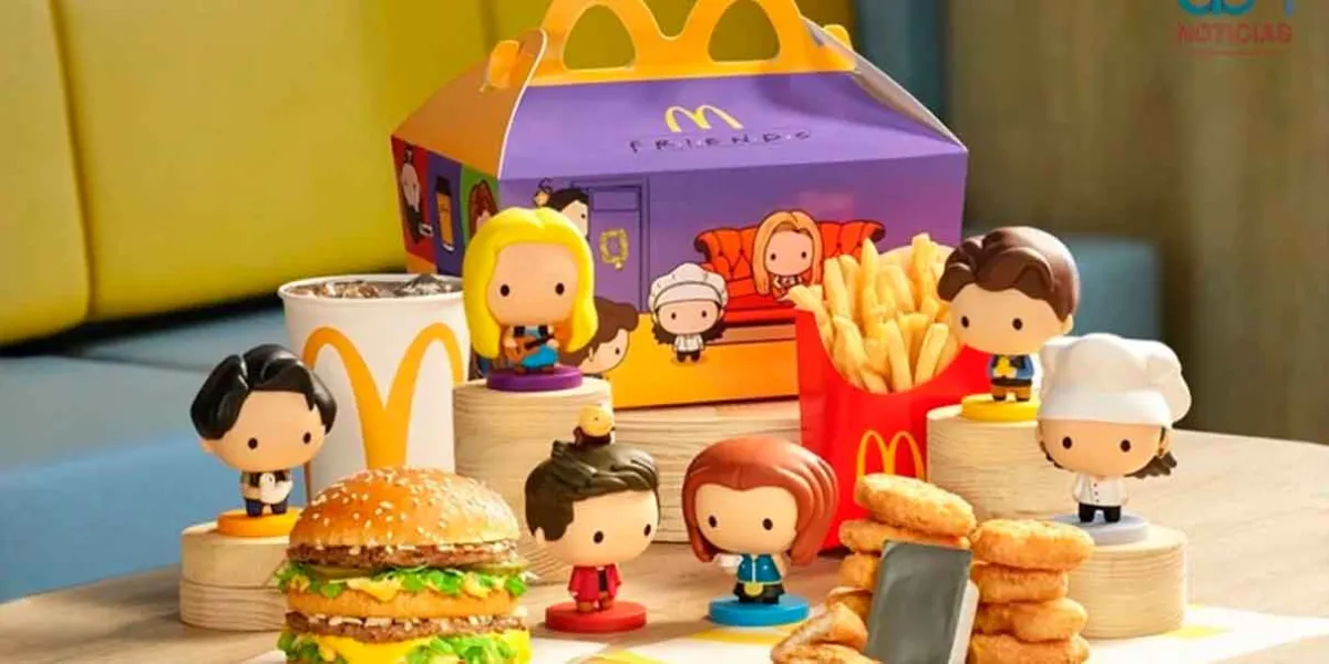 McDonald’s lanza juguetes de Friends en McTríos: combos, detalles y qué incluyen