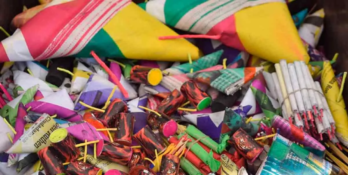 Bajo lupa el uso de pirotecnia en fiestas patronales en la capital
