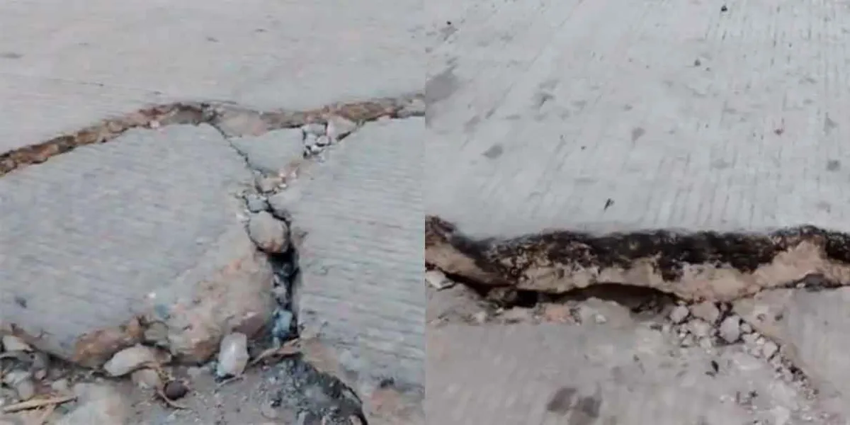 Denuncian fallas en reparaciones del Carril a San Cristóbal tras nuevos hundimientos