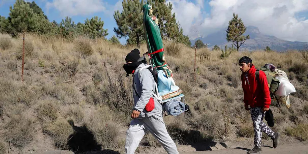 e la Rosa de Plata reúne a peregrinos rumbo al Citlaltépetl en honor a la Virgen de Guadalupe
