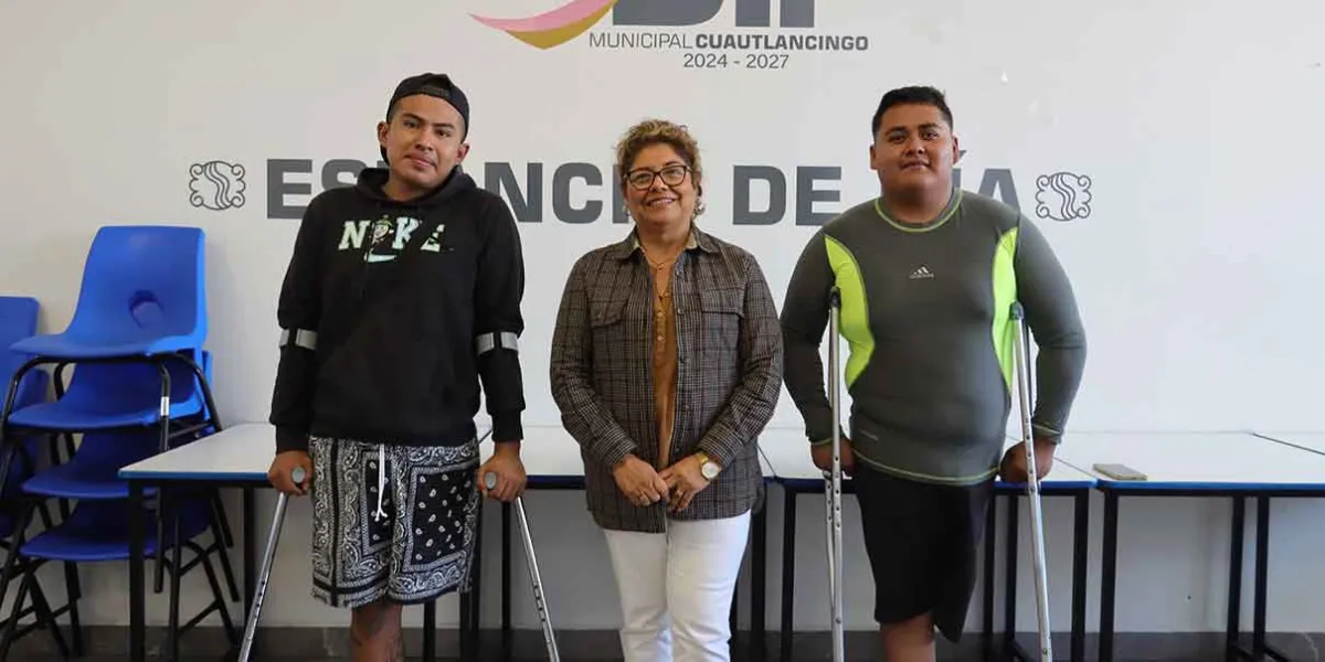 Sistema DIF Cuautlancingo refuerza inclusión con entrega de aparatos funcionales