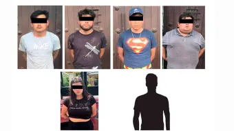 Detienen en Atlixco a presunta banda dedicada al robo de transporte de carga; entre los implicados, un menor de edad