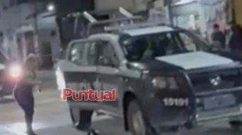 Enfrentamiento en Texmelucan: policías repelen ataque y capturan a presuntos agresores