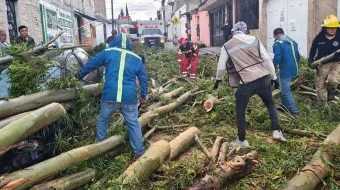 Tormenta causó pérdidas a locatarios del mercado de Tehuacán