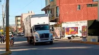 Camión robado en Texmelucan aparece abandonado en El Moral