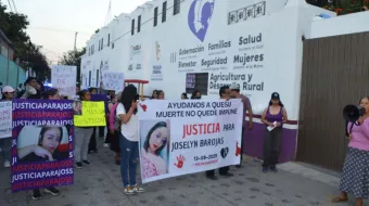 Familiares y Red Feminista exigen justicia por la muerte de Joss en Atlixco
