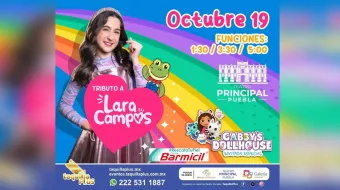 Llega el Tributo a Lara Campos, una experiencia infantil llena de música y color