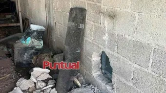 Robo con hoyo en tienda de pinturas en Texmelucan