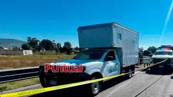 Conductor muere baleado en la autopista México–Puebla