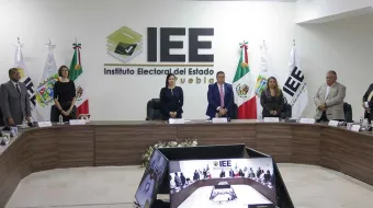 Partidos llaman al IEE de Puebla a actuar sin sesgos en los comicios municipales de 2027