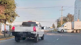 RATAS en Texmelucan viajan en camionetas; tianguistas los identifican