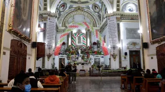 Afluencia masiva en Puebla por el 494 Aniversario de la Virgen de Guadalupe y la Feria Guadalupana