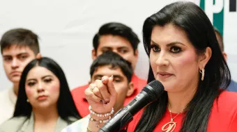La elección interna no partirá el PRI, la unidad se mantendrá, confió Delfina Pozos