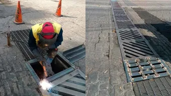 Agua de Puebla refuerza mantenimiento pluvial ante lluvias y tránsito pesado