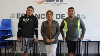 Sistema DIF Cuautlancingo refuerza inclusión con entrega de aparatos funcionales